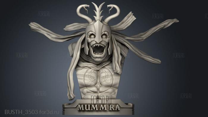 Thundercats Mumm Ra Tier stl model for CNC