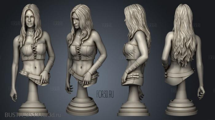 Trish Devil Cry stl model for CNC