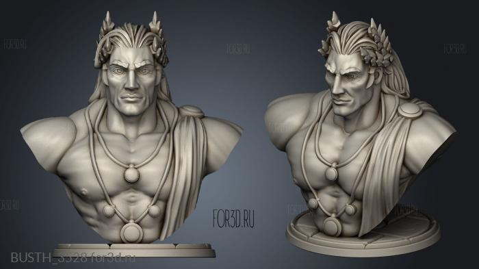 Ulysses God Emperor stl model for CNC