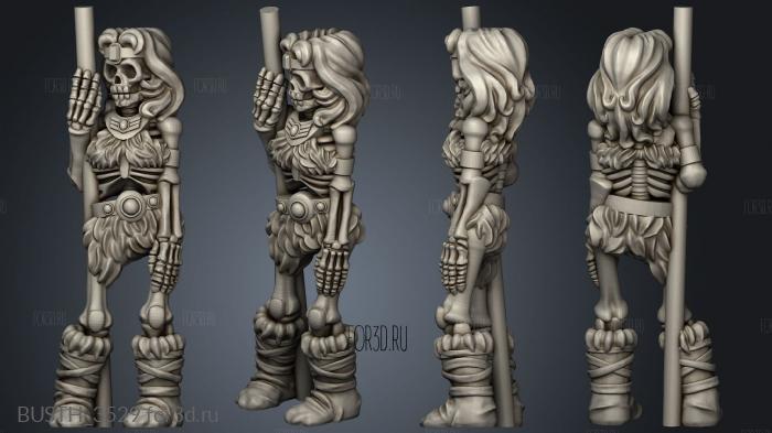 Undead Heroes the Realm Acrobat stl model for CNC