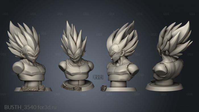 Vegeta Sekai Logo stl model for CNC