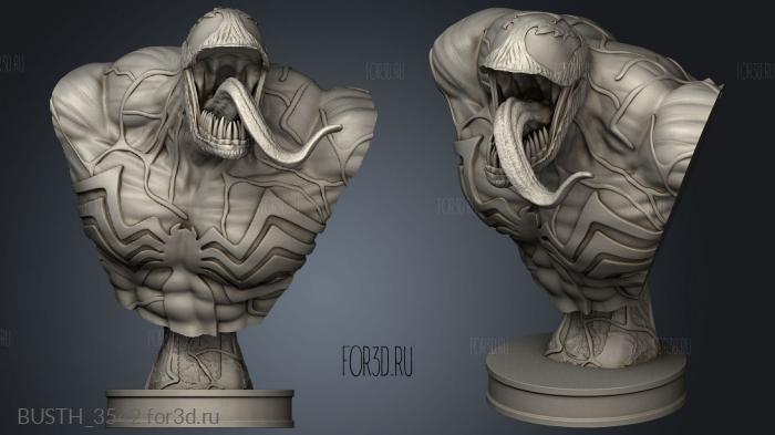 Venom stl model for CNC