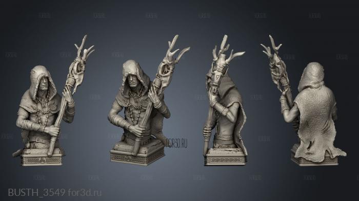 Viking Chess Bi stl model for CNC