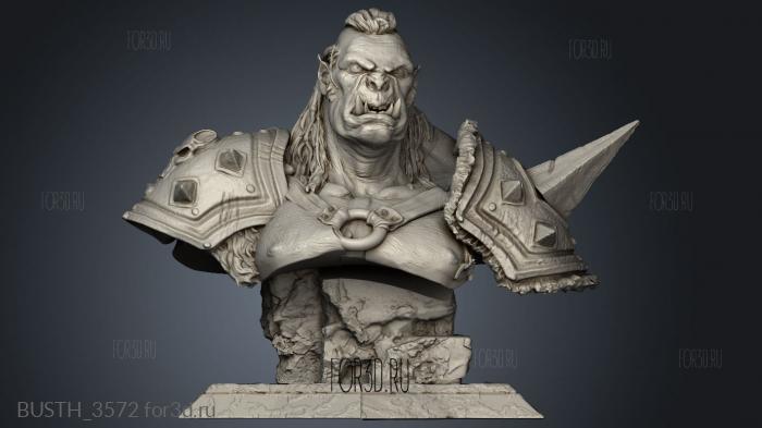 Warcraft The Executioner stl model for CNC