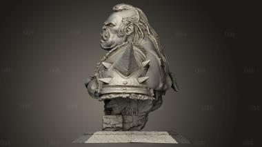 Варкрафт-Палач 3d stl модель для ЧПУ