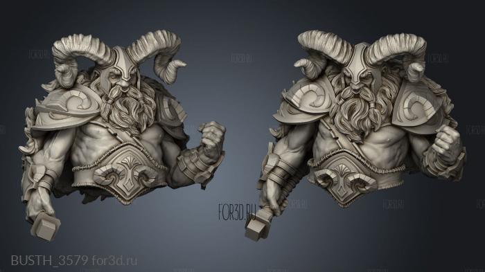 Weregoat Humanoid stl model for CNC