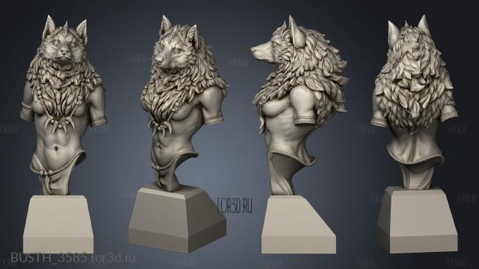 White werewolf tavern Oleana Queen stl model for CNC