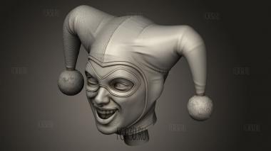 Харли Квинн 3d stl модель для ЧПУ