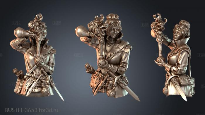 BUSTH_3653 3d stl модель для ЧПУ