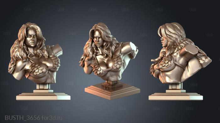 BUSTH_3656 3d stl модель для ЧПУ