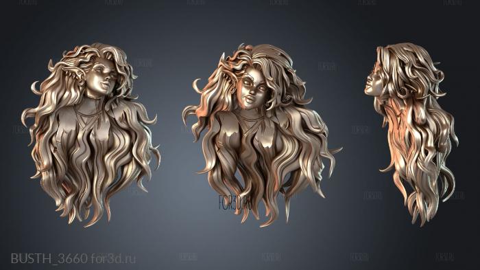 BUSTH_3660 3d stl модель для ЧПУ