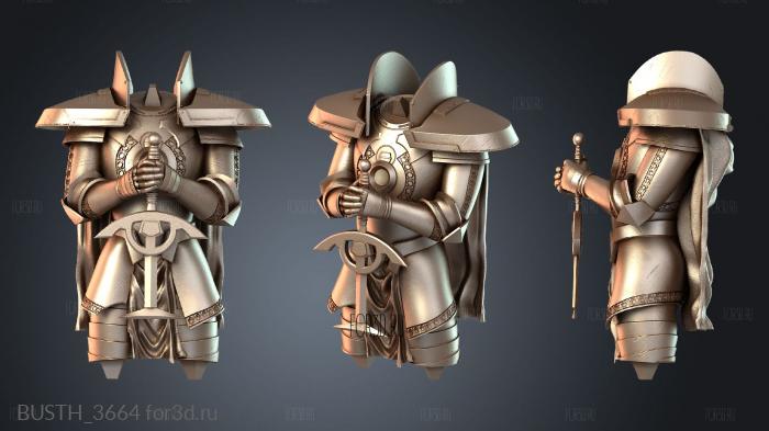 BUSTH_3664 3d stl модель для ЧПУ