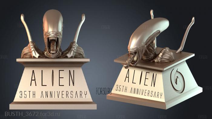 BUSTH_3672 3d stl модель для ЧПУ