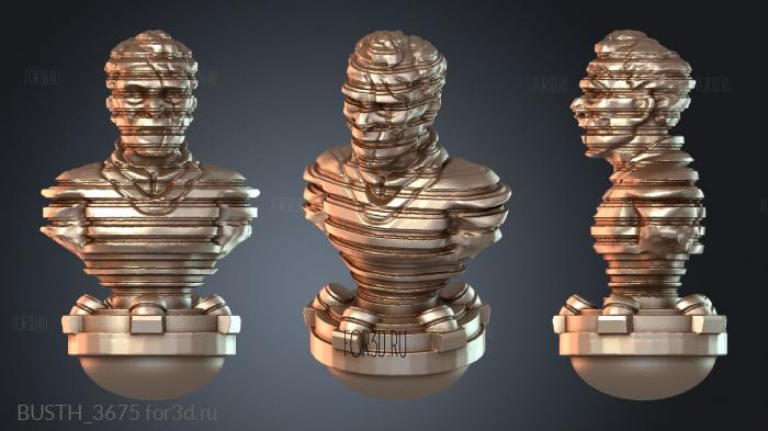 BUSTH_3675 3d stl модель для ЧПУ