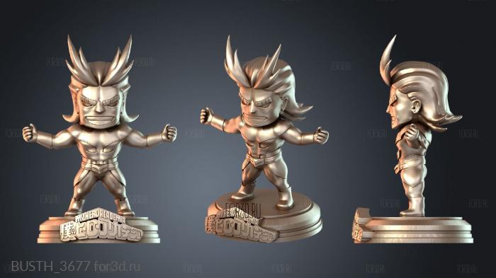 BUSTH_3677 3d stl модель для ЧПУ