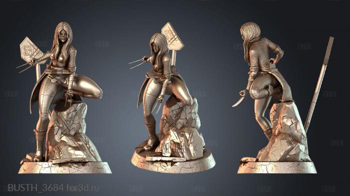 BUSTH_3684 3d stl модель для ЧПУ