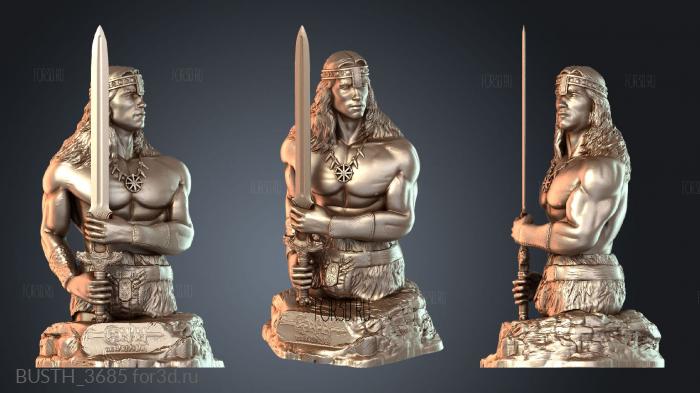 BUSTH_3685 3d stl модель для ЧПУ