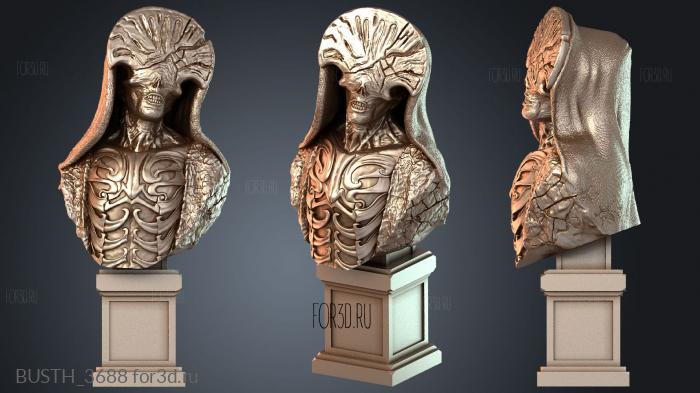 BUSTH_3688 3d stl модель для ЧПУ