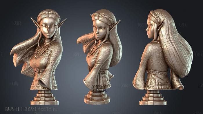 BUSTH_3691 3d stl модель для ЧПУ