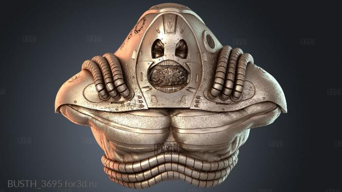 BUSTH_3695 3d stl модель для ЧПУ