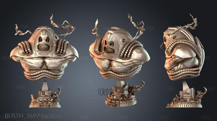 BUSTH_3697 3d stl модель для ЧПУ