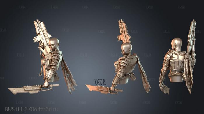 BUSTH_3706 3d stl модель для ЧПУ