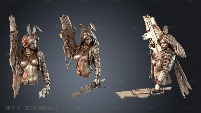 BUSTH_3708 3d stl модель для ЧПУ