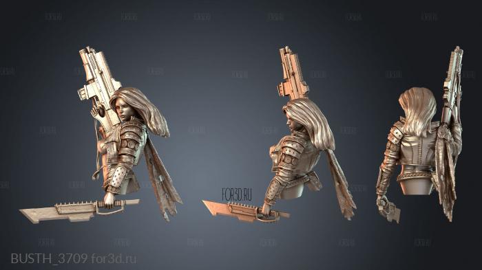 BUSTH_3709 3d stl модель для ЧПУ