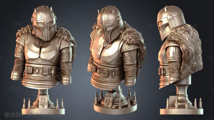 BUSTH_3720 3d stl модель для ЧПУ