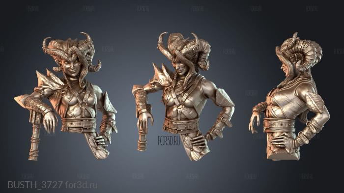 BUSTH_3727 3d stl модель для ЧПУ