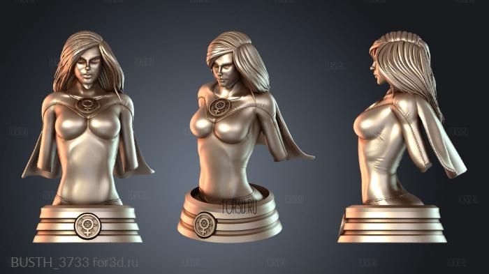 BUSTH_3733 3d stl модель для ЧПУ