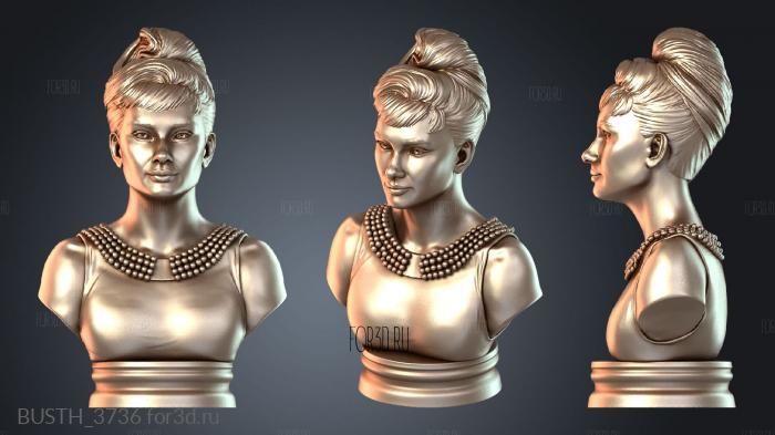 BUSTH_3736 3d stl модель для ЧПУ
