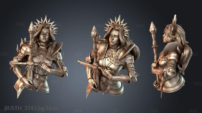 BUSTH_3742 3d stl модель для ЧПУ