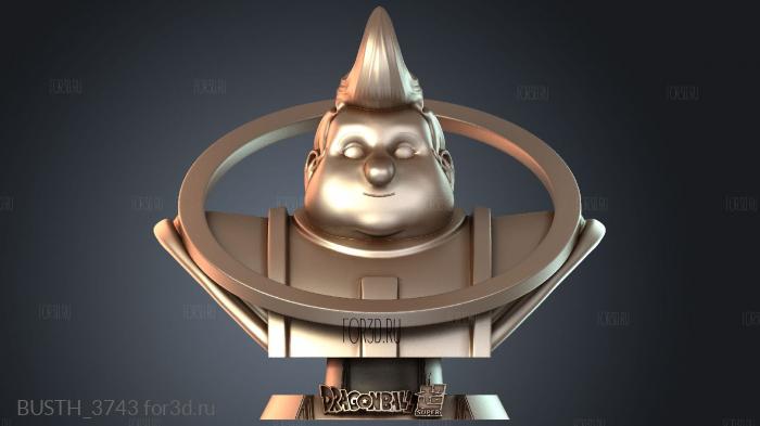 BUSTH_3743 3d stl модель для ЧПУ