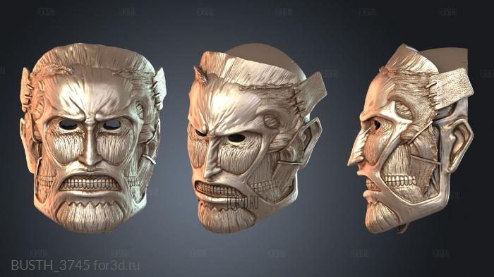 BUSTH_3745 3d stl модель для ЧПУ