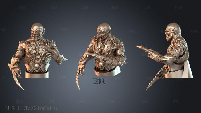 BUSTH_3772 3d stl модель для ЧПУ