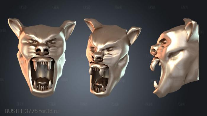 BUSTH_3775 3d stl модель для ЧПУ
