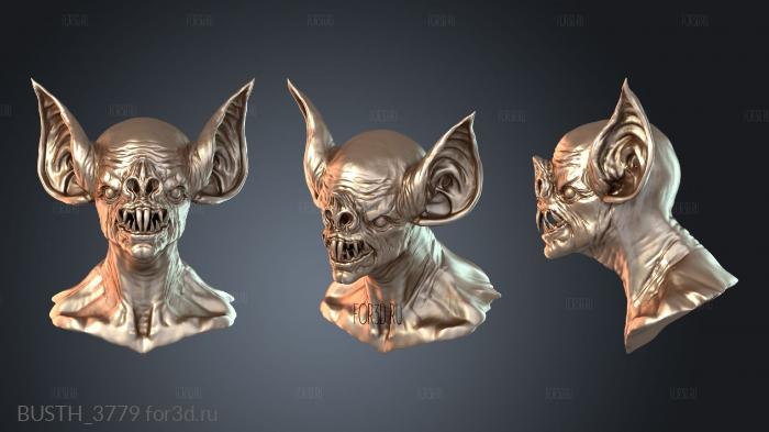 BUSTH_3779 3d stl модель для ЧПУ
