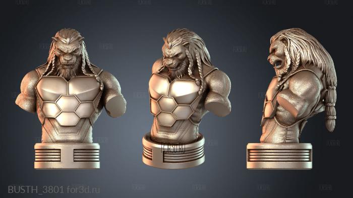 BUSTH_3801 3d stl модель для ЧПУ