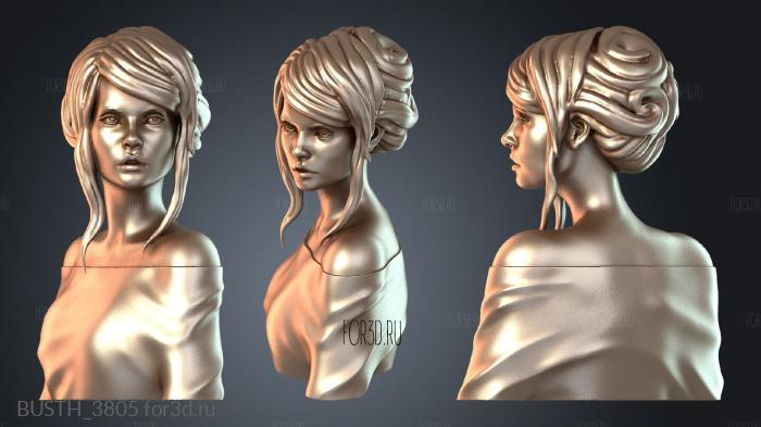 BUSTH_3805 3d stl модель для ЧПУ