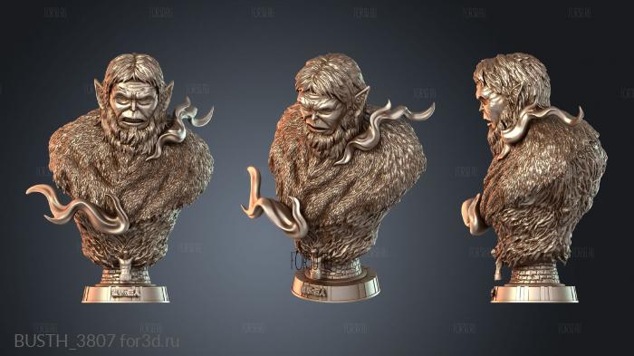 BUSTH_3807 3d stl модель для ЧПУ