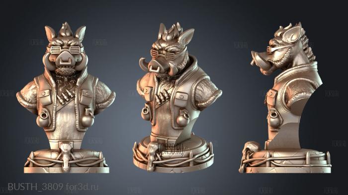 BUSTH_3809 3d stl модель для ЧПУ