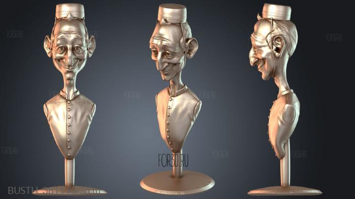 BUSTH_3811 3d stl модель для ЧПУ