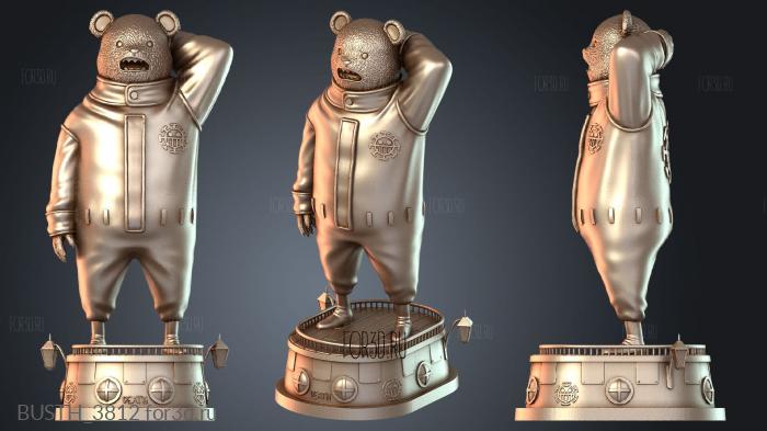 BUSTH_3812 3d stl модель для ЧПУ