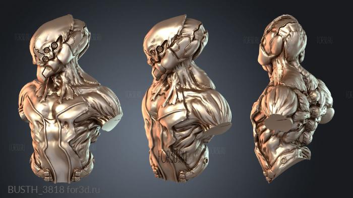 BUSTH_3818 3d stl модель для ЧПУ