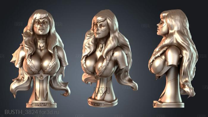 BUSTH_3824 3d stl модель для ЧПУ