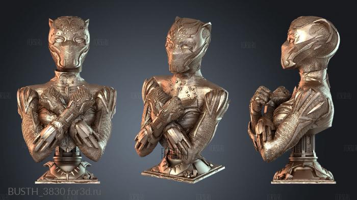 BUSTH_3830 3d stl модель для ЧПУ