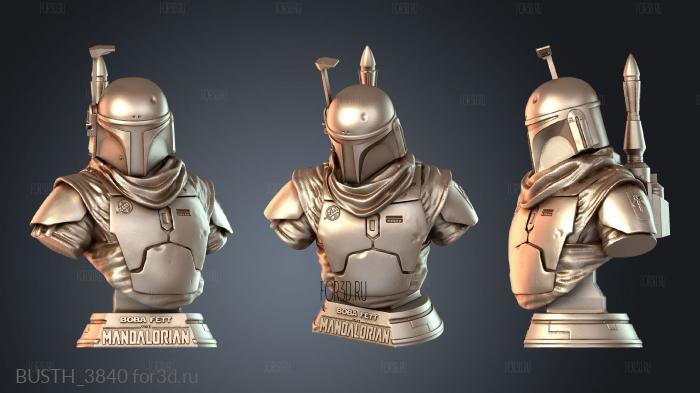 BUSTH_3840 3d stl модель для ЧПУ