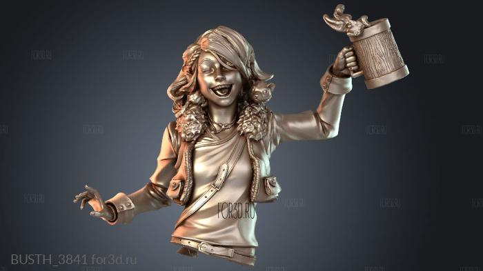 BUSTH_3841 3d stl модель для ЧПУ