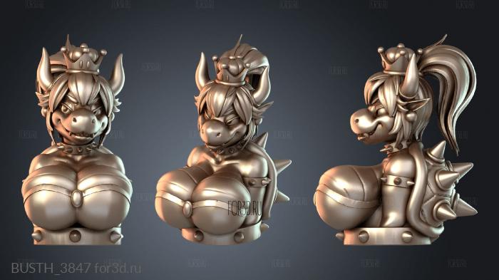 BUSTH_3847 3d stl модель для ЧПУ